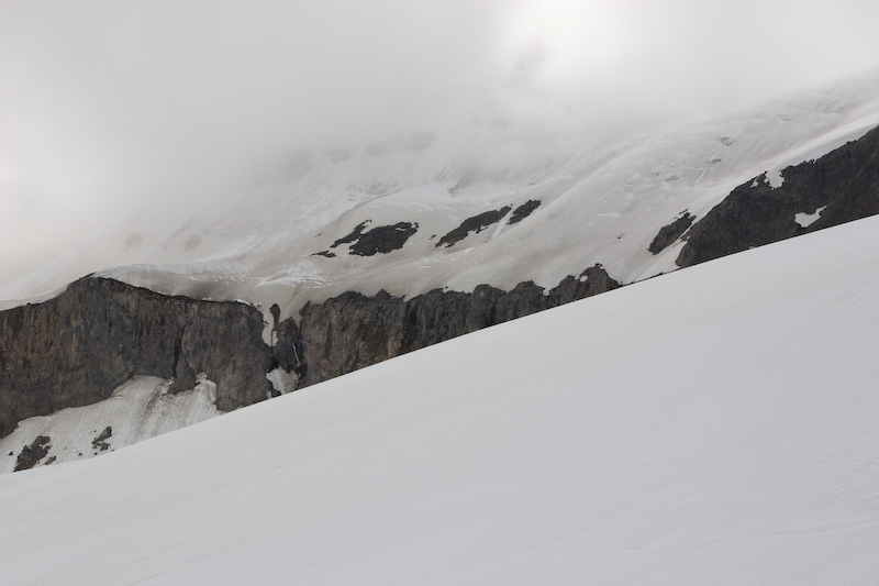 Clouds Above The Nisqually Glacier